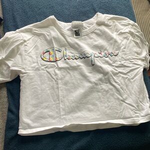 Boxy Champion Cropped TShirt